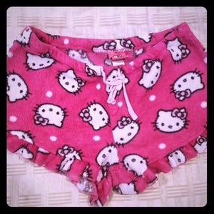 Hello kitty sleep shorts